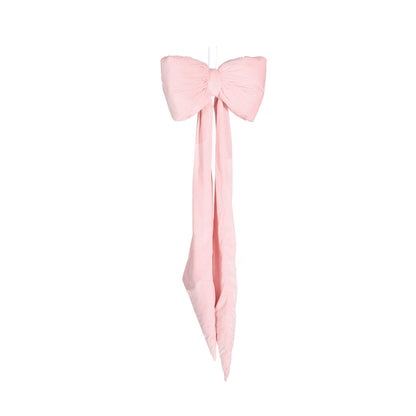 Pink Elongated Bow