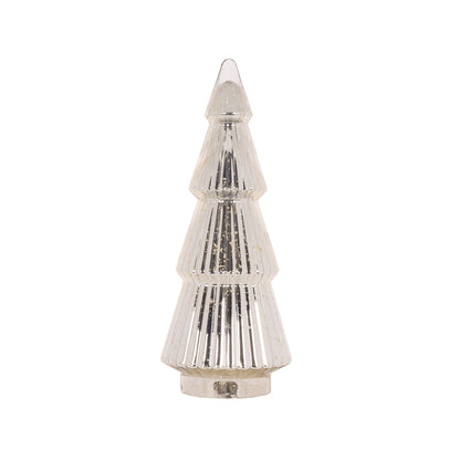54.5cm Silver Layered Mercury Tree