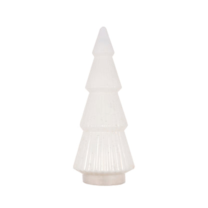 54.5 CM WHITE LAYERED MERCURY TREE