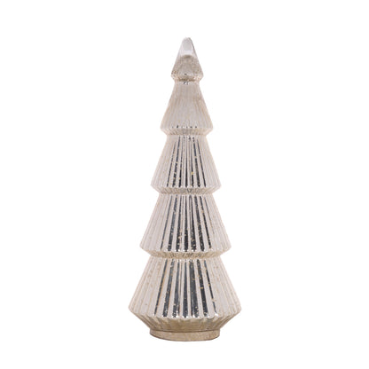 76cm Silver Layered Mercury Tree
