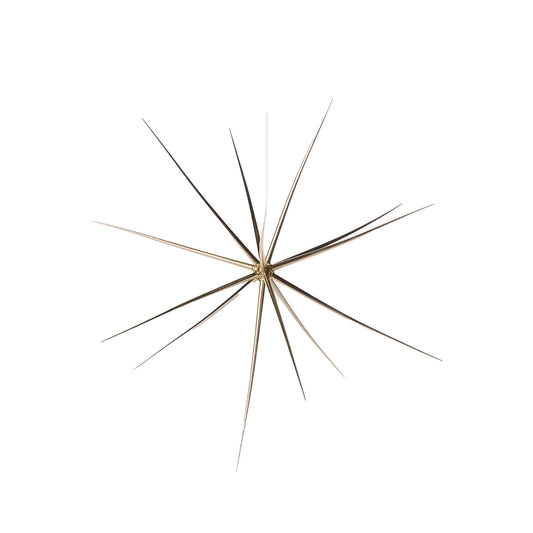 LARGE METALLIC GOLD STARBURST ORNAMENT