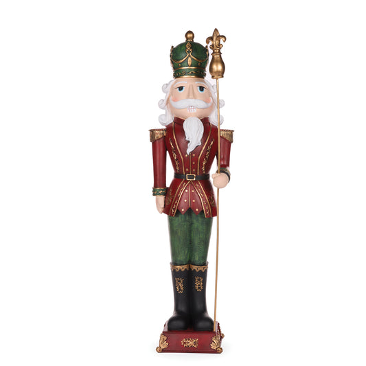TRADITIONAL TOY SOLDIER WITH STAFF