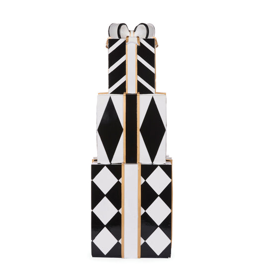 66 CM HARLEQUIN GIFT STACK