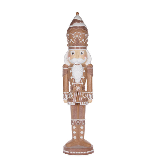 109 CM PIPED GINGERBREAD NUTCRACKER