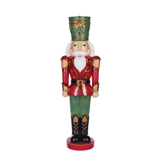 LED TRADITIONAL HOLLY NUTCRACKER