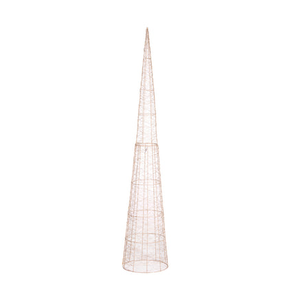 180cm LED Illuminated Cone Tree