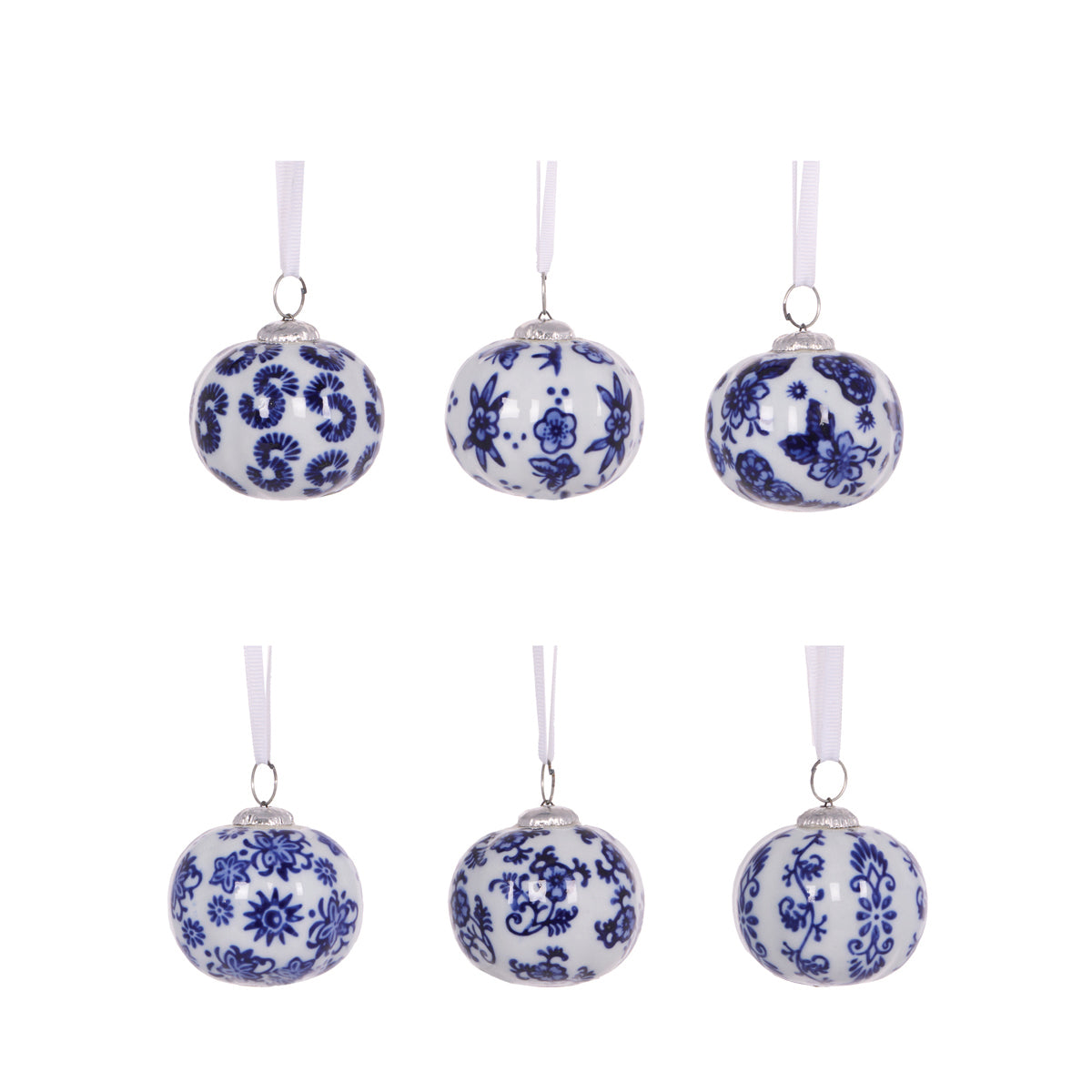 ASSORTED CHINOISERIE BAUBLES HANGING