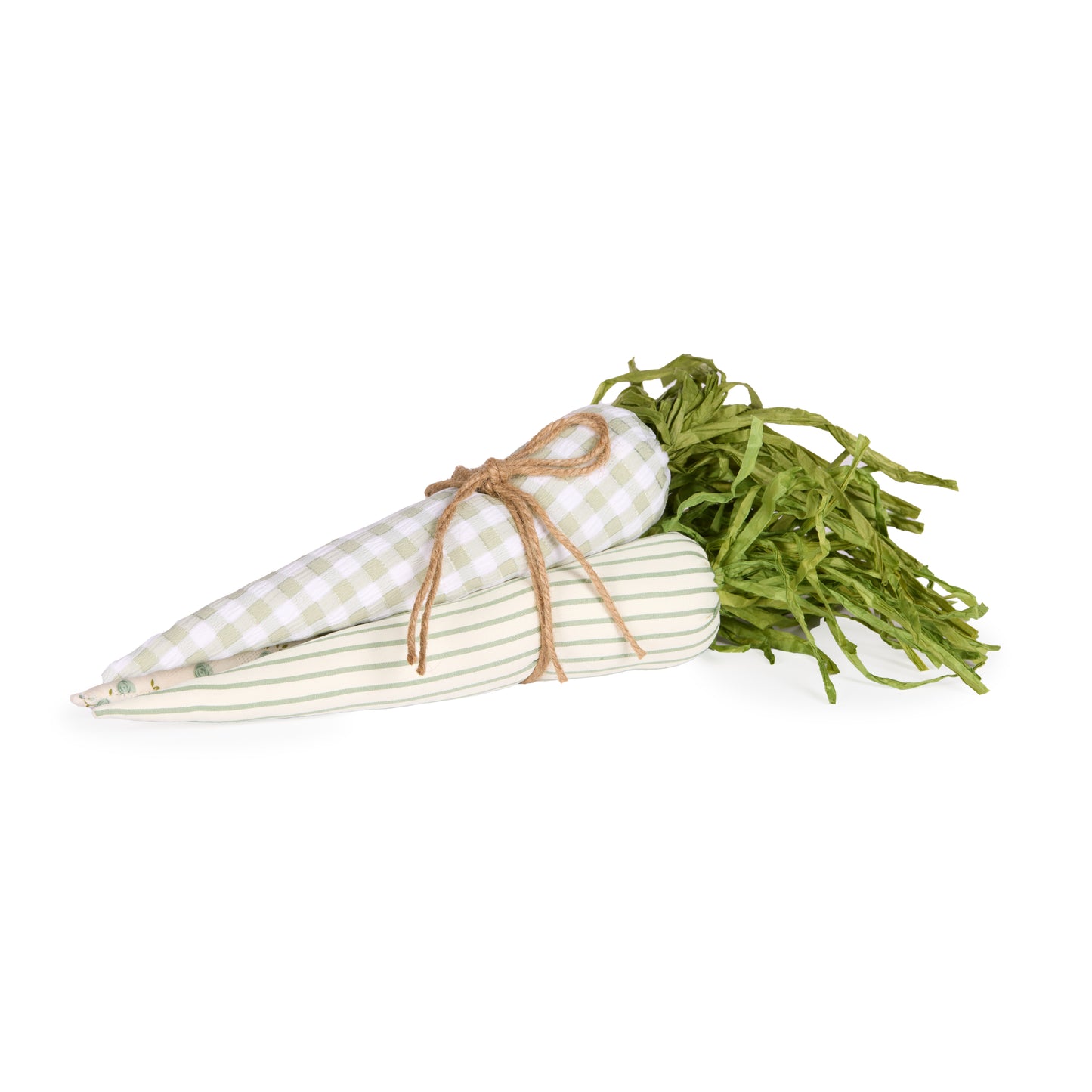 GREEN FABRIC CARROT BUNDLE