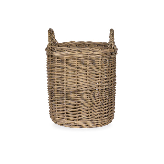 SMALL GREY WILLOW BASKET