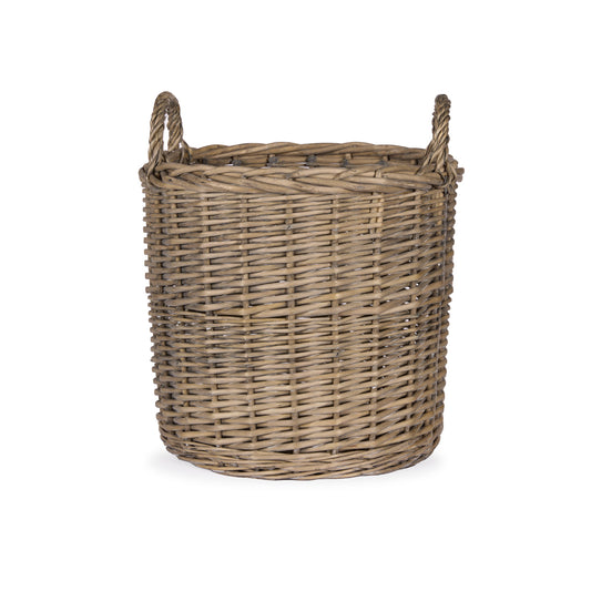 MEDIUM GREY WILLOW BASKET