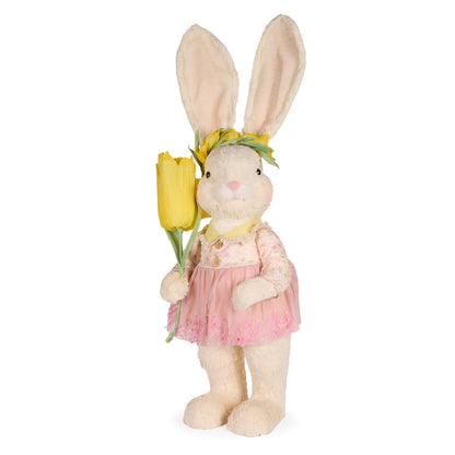 GRAND MRS FLORET RABBIT WITH TULIPS