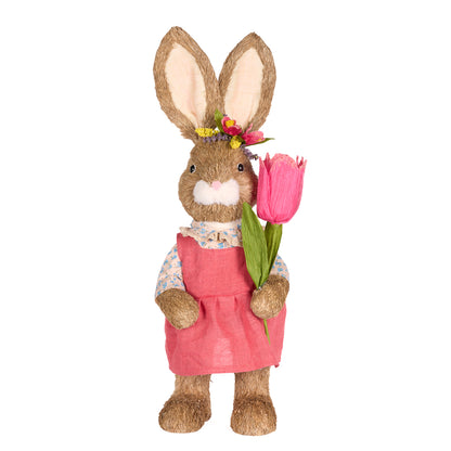 MRS TANGO RABBIT WITH TULIP