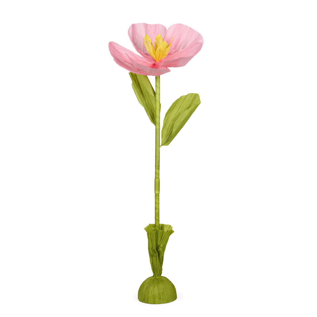 130 CM STANDING PINK POPPY