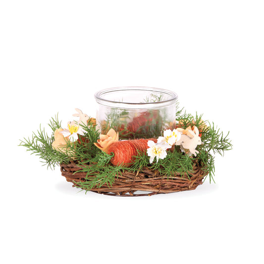 CARROT MEADOW T/LIGHT HOLDER