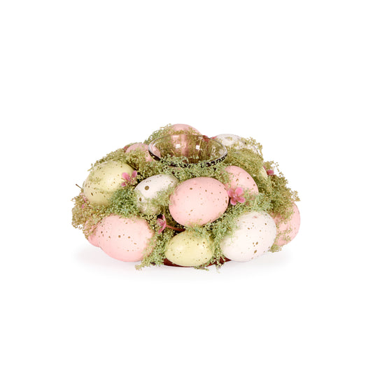 SWEET PEA EGG T/LIGHT HOLDER