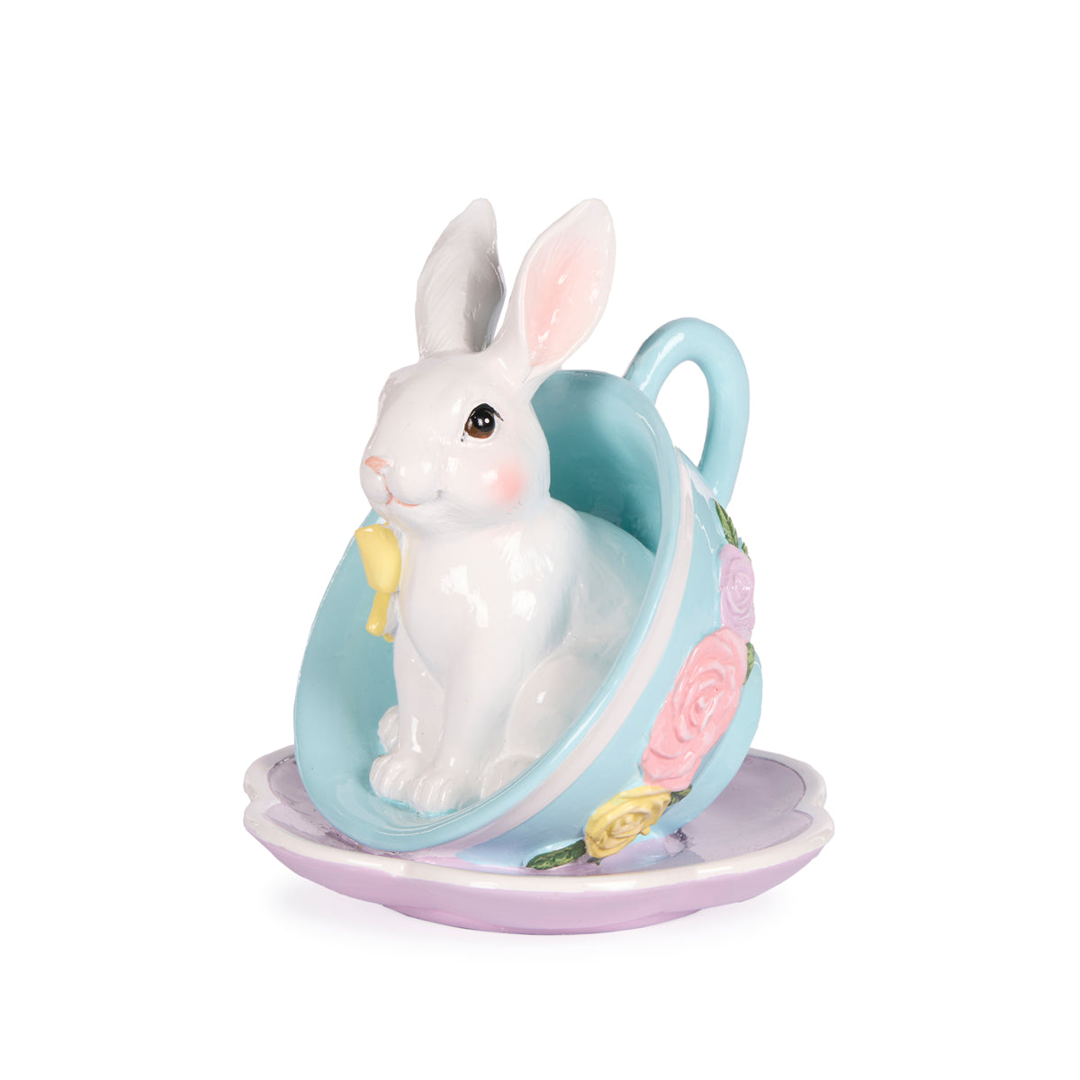 PASTEL BLUE BUNNY TEACUP