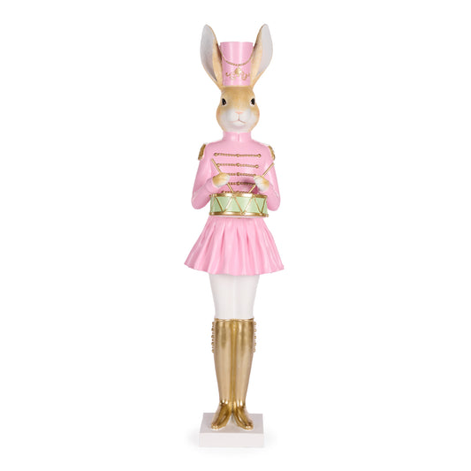 REGAL RABBIT NUTCRACKER WITH DRUM