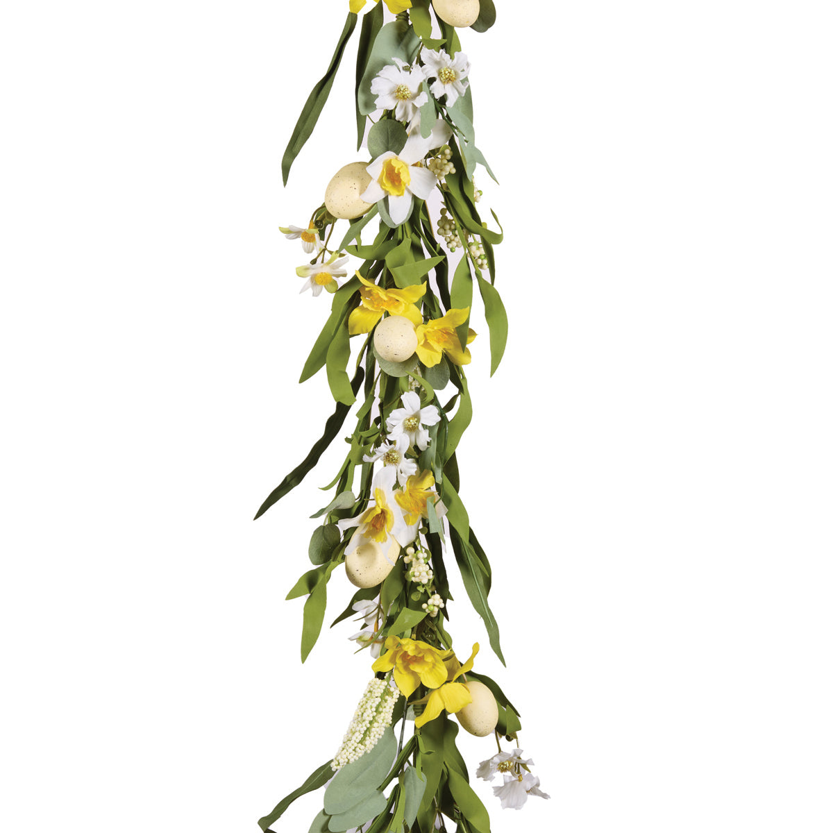 150 CM DAFFODIL AND EGGS GARLAND