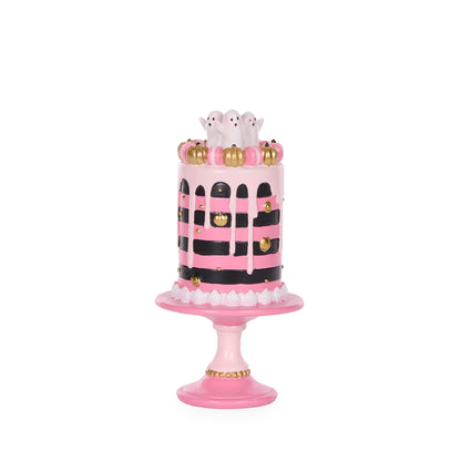 MINI PINK CANDY GHOSTS CAKE