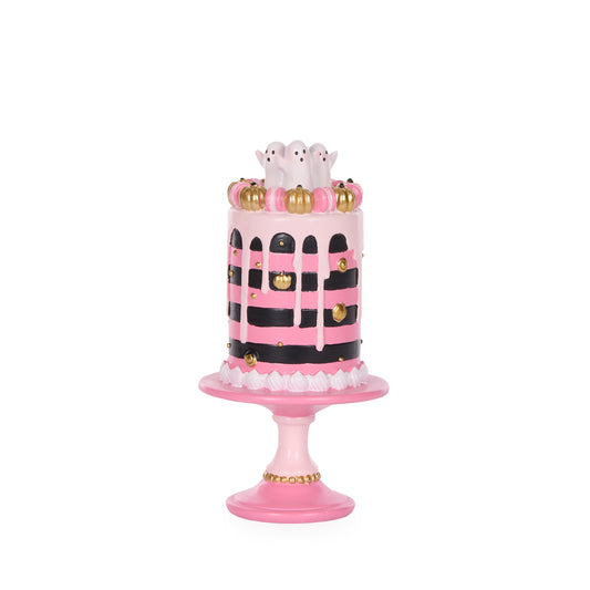 MINI PINK CANDY GHOSTS CAKE