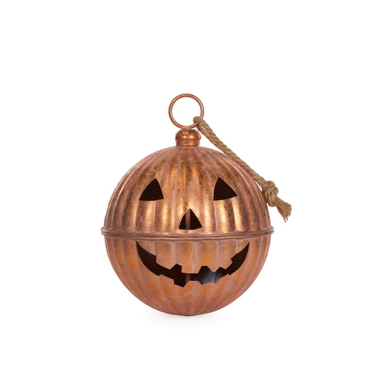 30 CM RIBBED JACK-O-LANTEN BELL