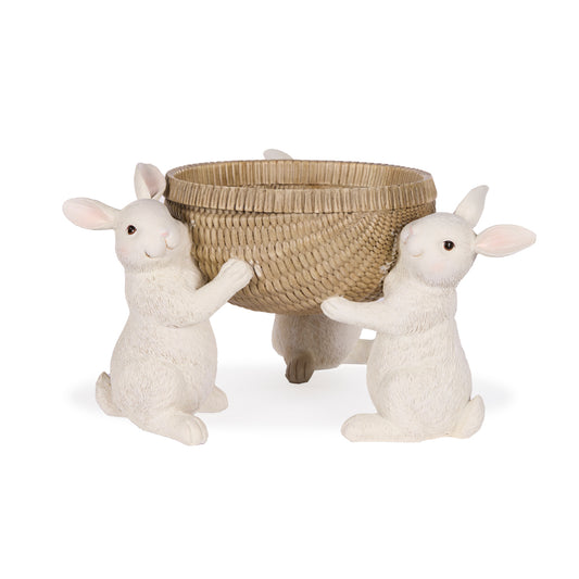 RUSTIC BUNNIES PLANTER