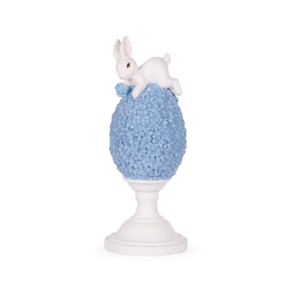 SMALL BLUE LAPIN EGG FINIAL