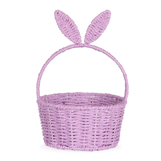 PURPLE BUNNY EARS BASKET