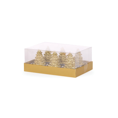 6pk Gold Tree T - Lights