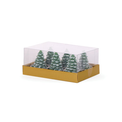 6pk Green Tree T - Lights