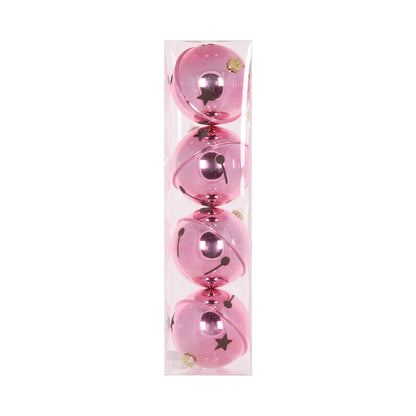 4pk High Shine Pink Bells