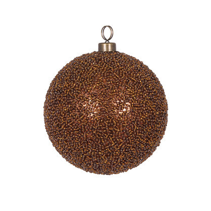 10cm Copper Caviar Bauble