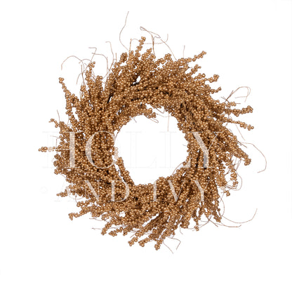 60 CM LUXE METALLIC BERRY WREATH