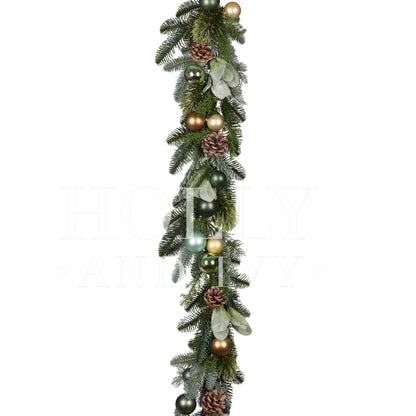 LUXE METALLIC SAGE GARLAND