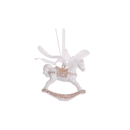 Gingerbread Rocking Horse Ornament