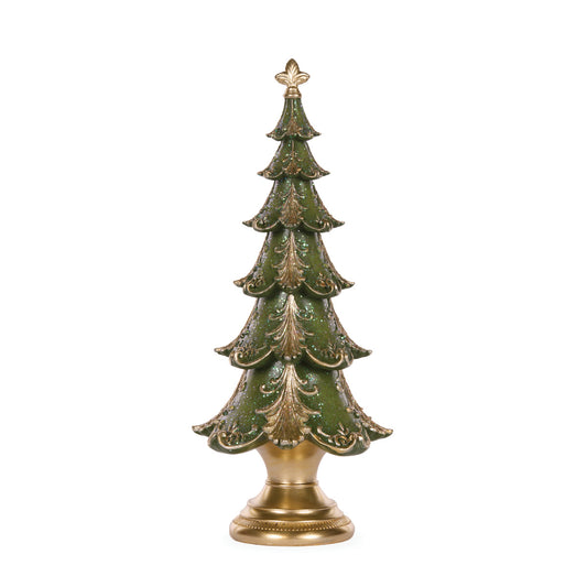 42 CM GREEN LAYERED TREE