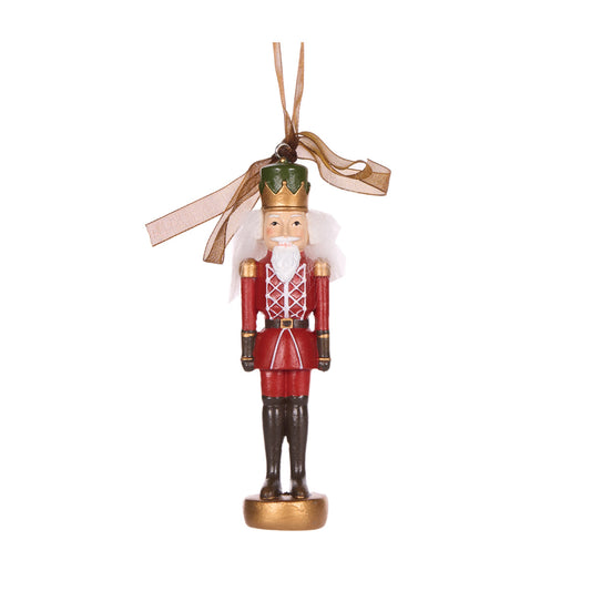 TRADITIONAL HANGING NUTCRACKER ORNAMENT