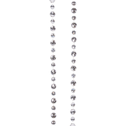 157 CM SILVER GEM GARLAND