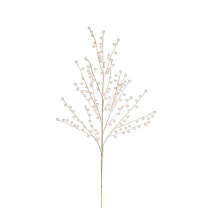 78cm Champagne Pearl Beaded Branch