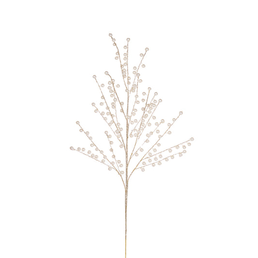 78 CM CHAMPAGNE PEARL BEADED BRANCH