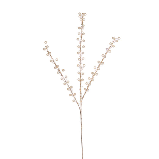 83 CM CHAMPAGNE PEARL SPRAY