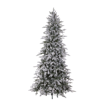 7.5 Ft. Slim Norwegian Fir Snow Tree - 480 LED