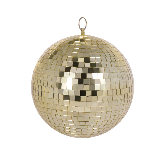 20 CM GOLD DISCO BAUBLE