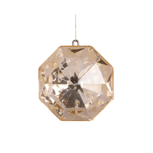 12 CM CHAMPAGNE DIAMOND