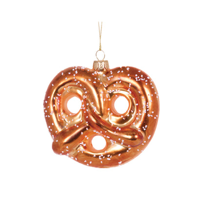 Retro Pretzel Ornament