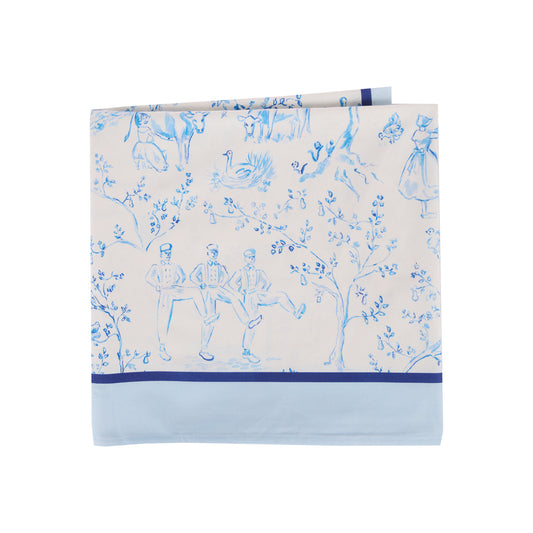 DECEMBER FROST COTTON TABLECLOTH