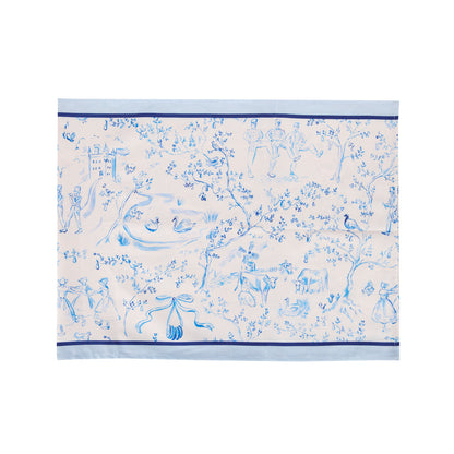 December Frost Cotton Table Runner
