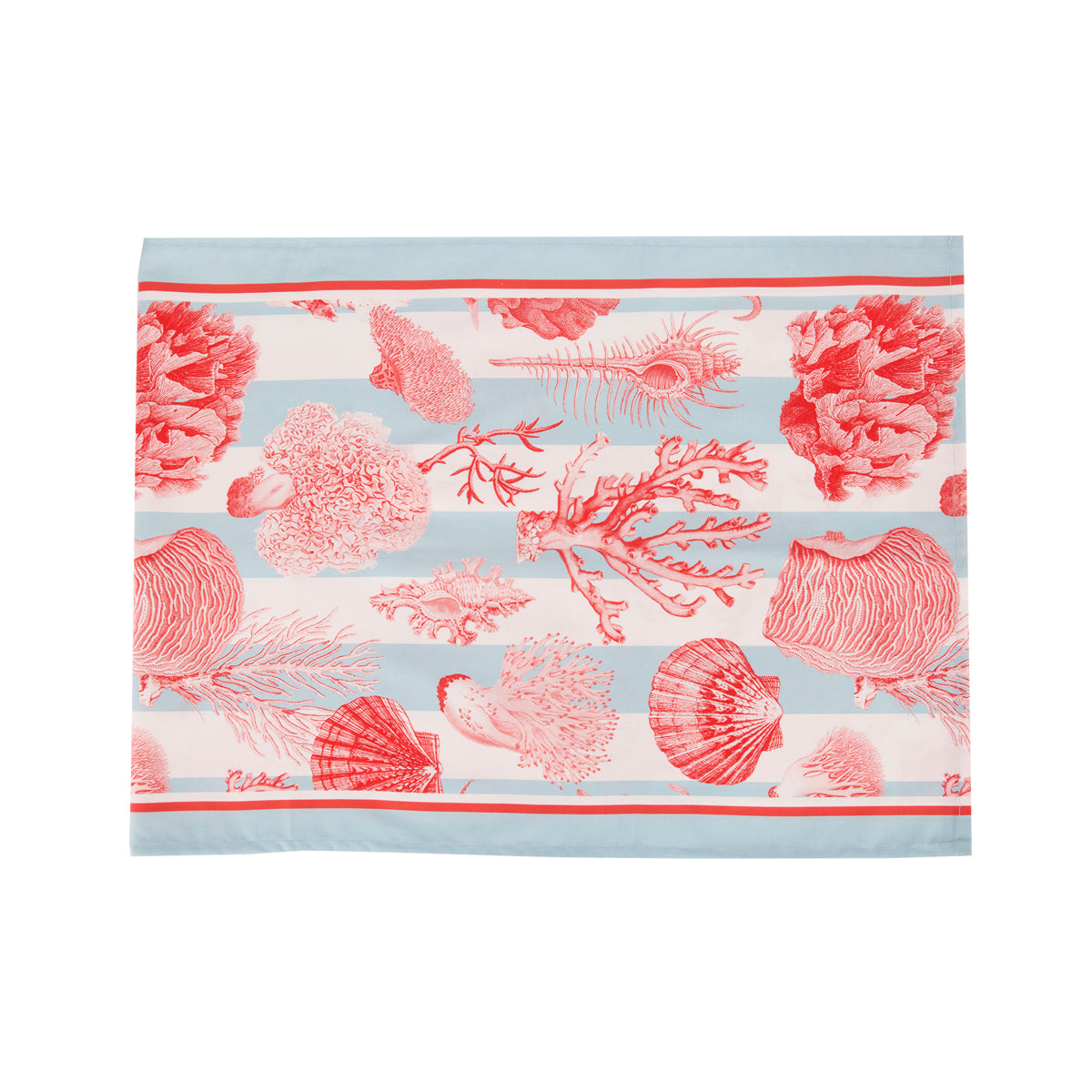 SEASIDE SPRITZ COTTON TABLE RUNNER