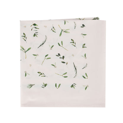 Evergreen Cotton Tablecloth