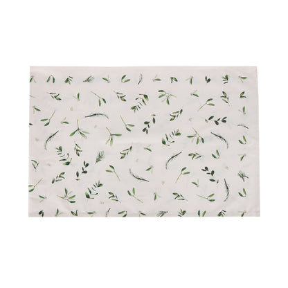 Evergreen Cotton Table Runner